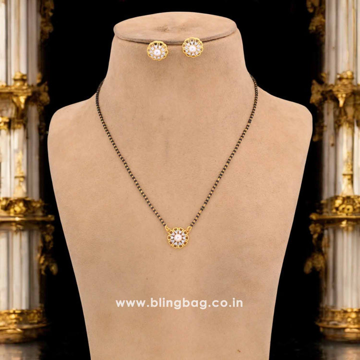 Golden Madelyn Mangalsutra Set