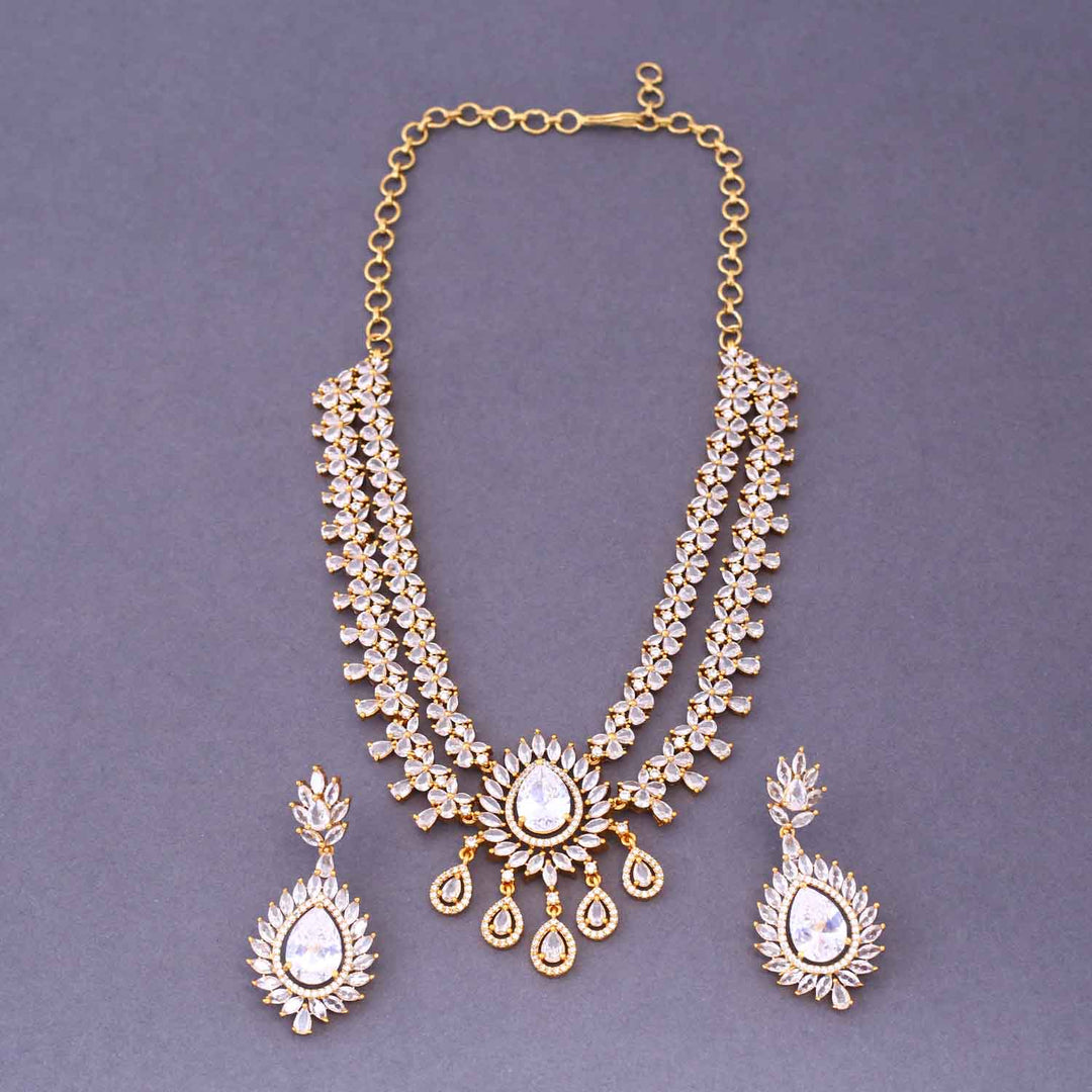 Golden Malina Victorian Jewellery Set - New Arrival