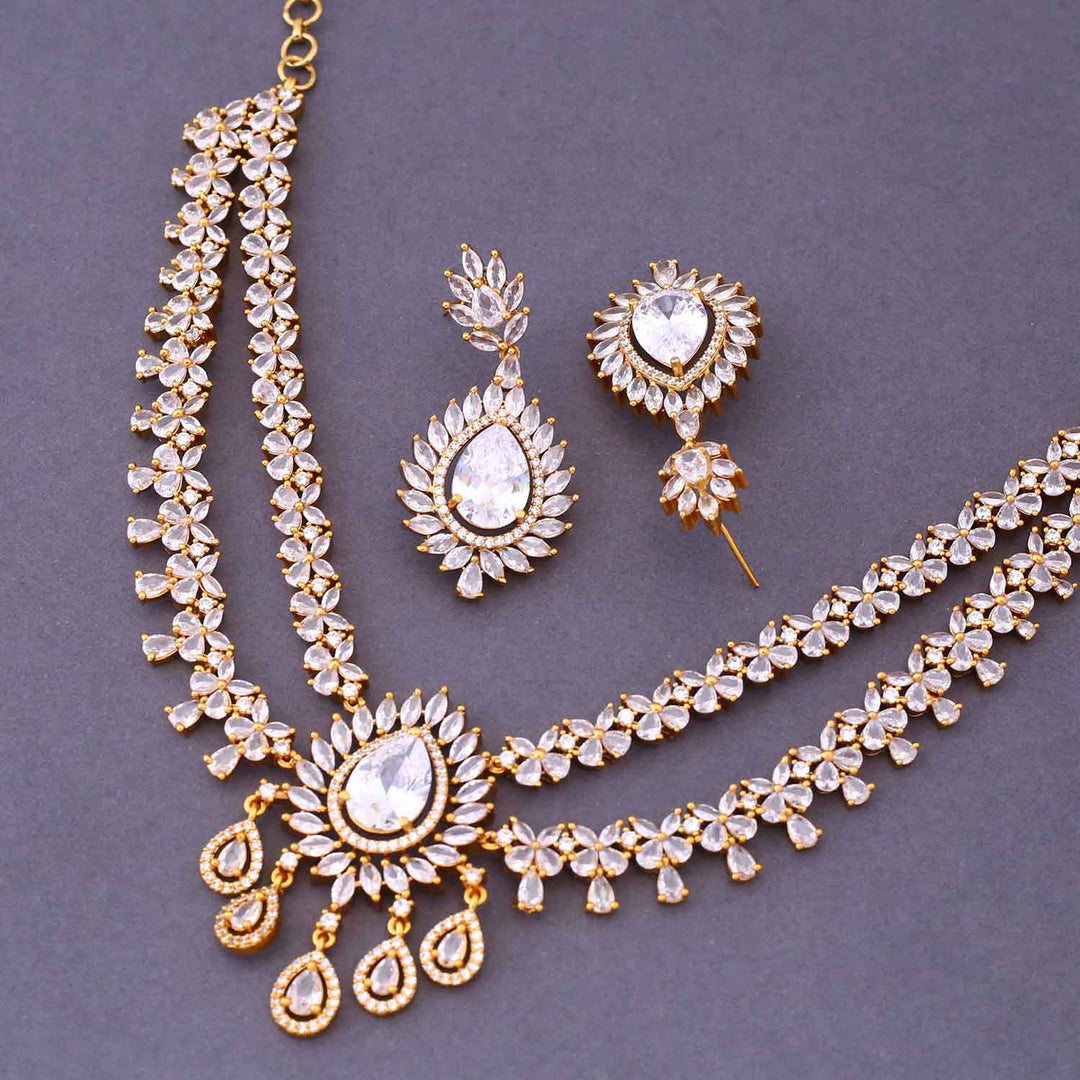 Golden Malina Victorian Jewellery Set - New Arrival