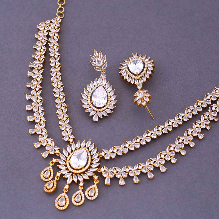 Golden Malina Victorian Jewellery Set - New Arrival