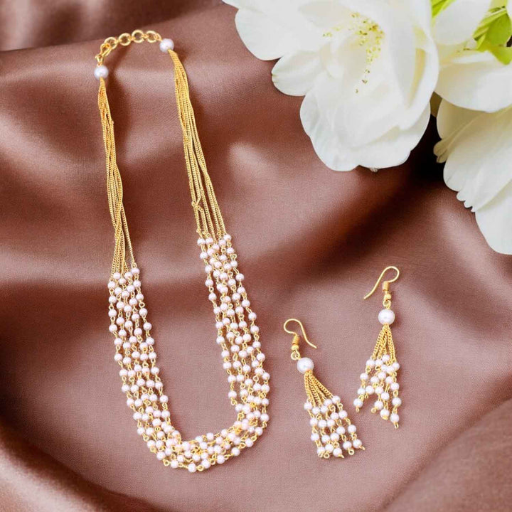 Golden Mamni Antique Jewellery Set - New Arrival