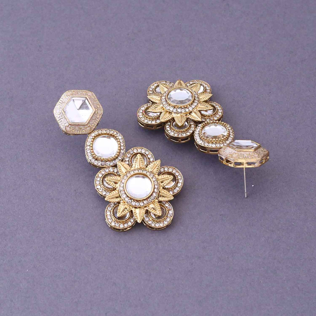 Golden ManavI Danglers