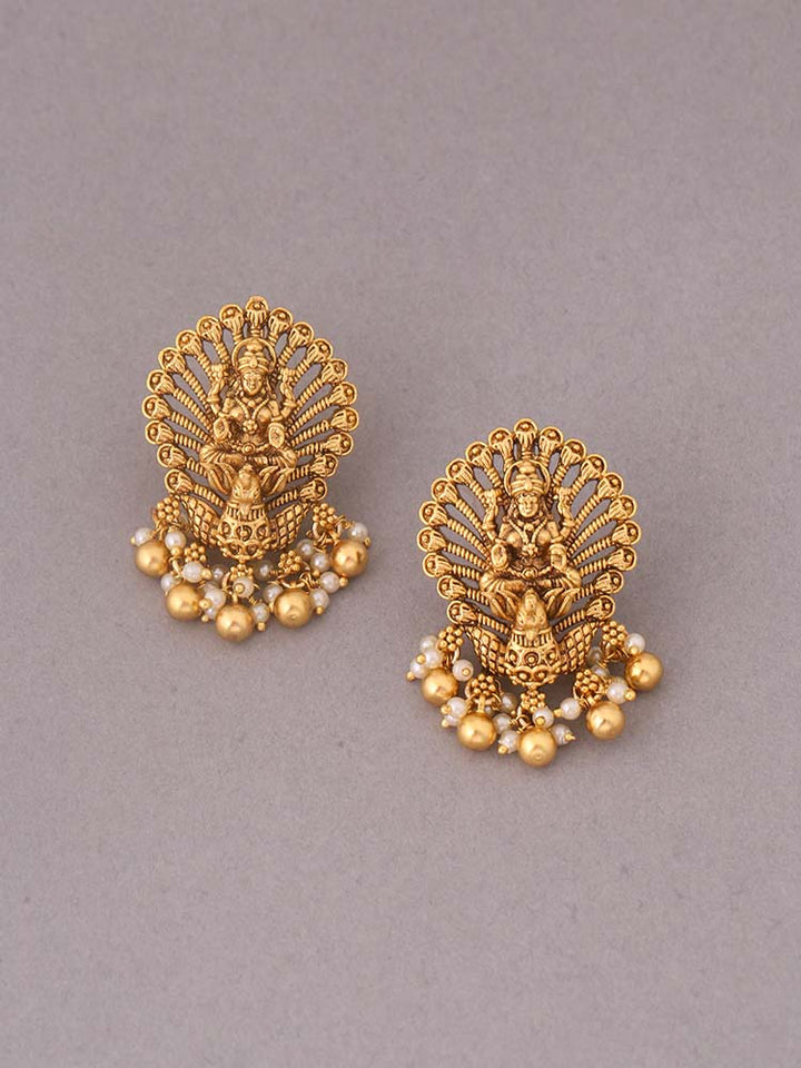 Golden Mansa Temple Studs