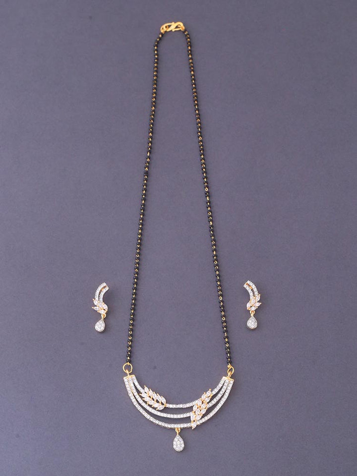 Golden Marcus Pendant Mangalsutra Set