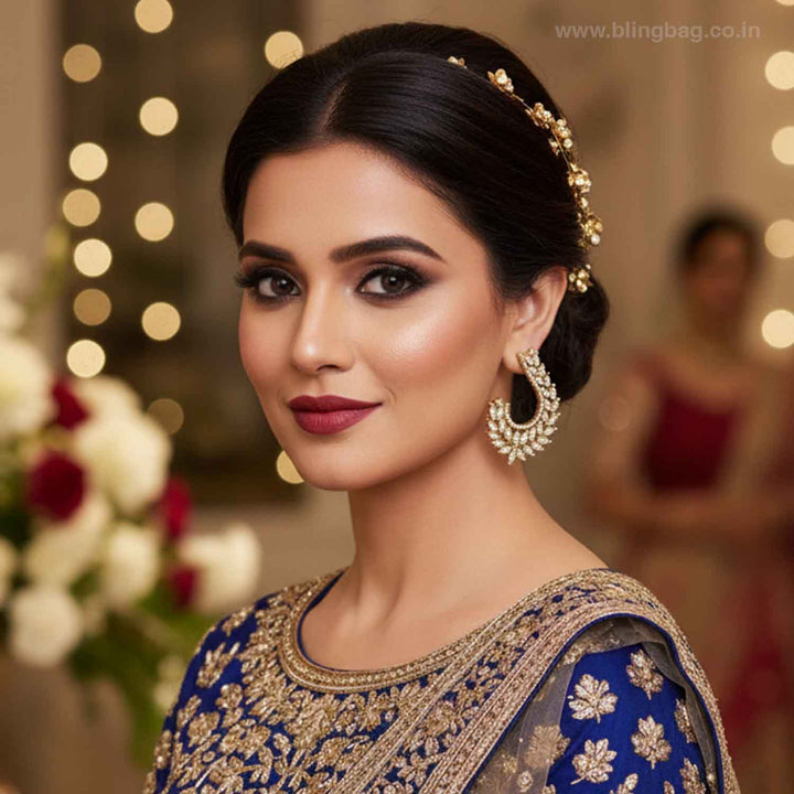 Golden Mariot Victorian Studs