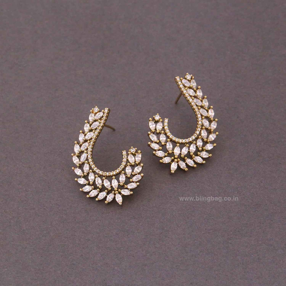 Golden Mariot Victorian Studs