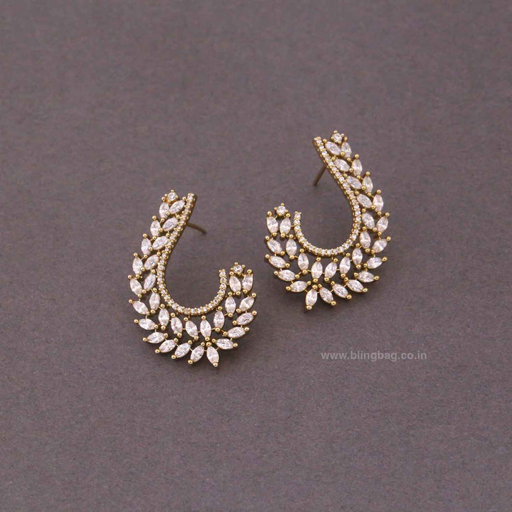 Golden Mariot Victorian Studs