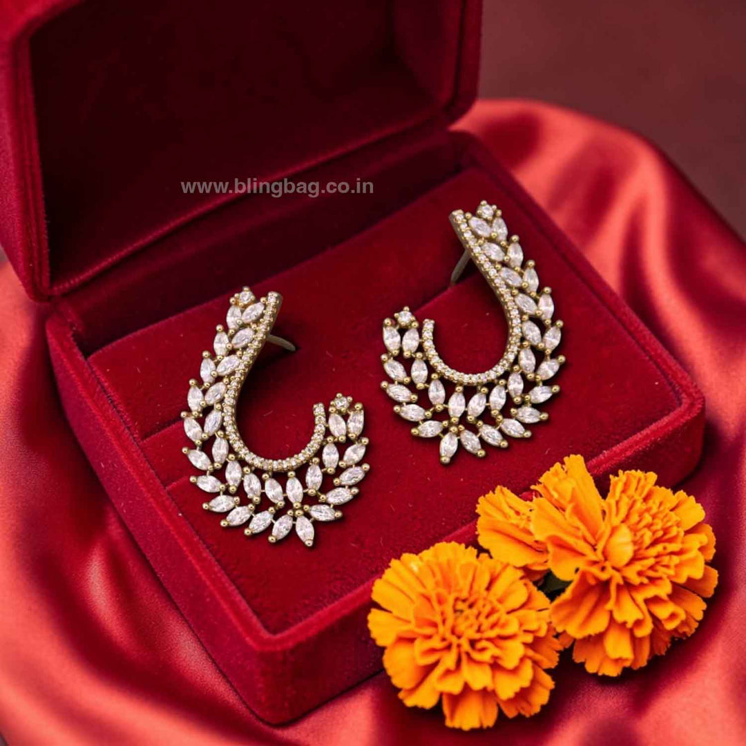 Golden Mariot Victorian Studs