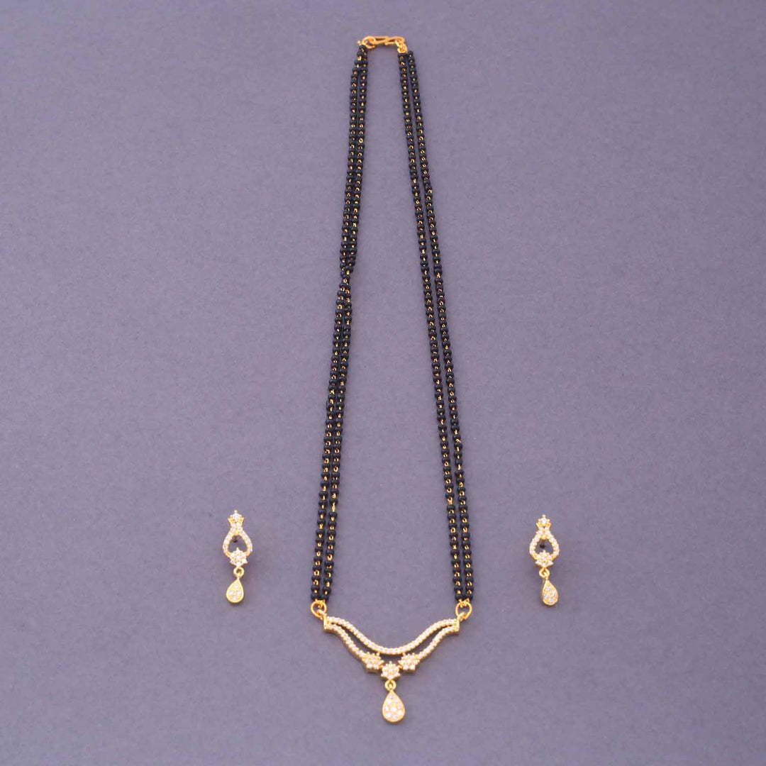 Golden Marloe Mangalsutra Set