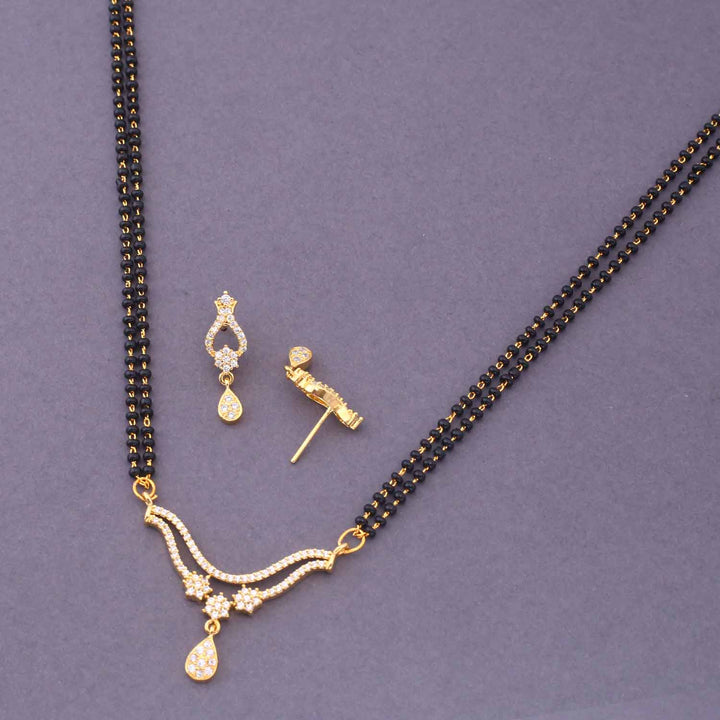 Golden Marloe Mangalsutra Set