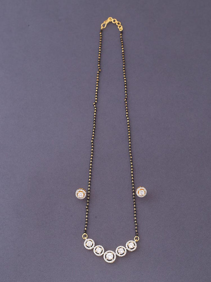 Golden Martina Mangalsutra Set