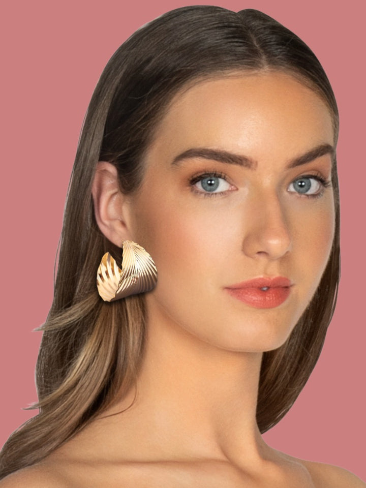 Golden Maysi Hoops
