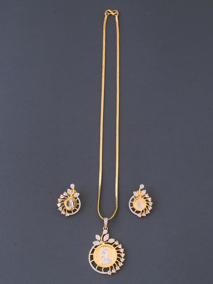 Golden Meriad Pendant Set