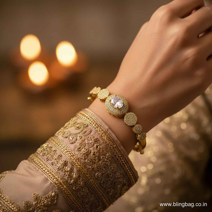 Golden Miason Victorian Bracelet