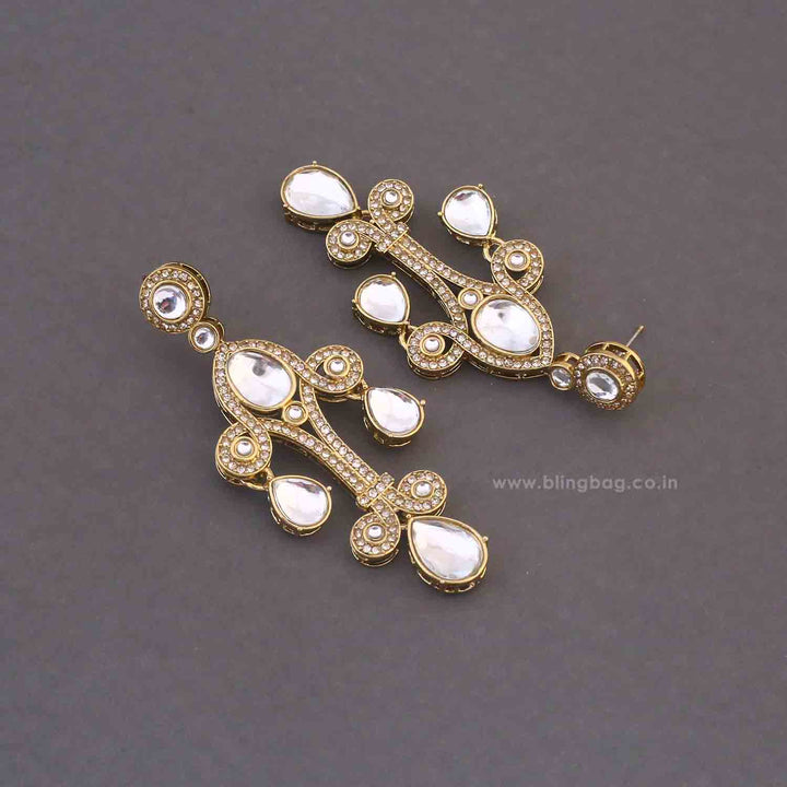 Golden Minal Danglers