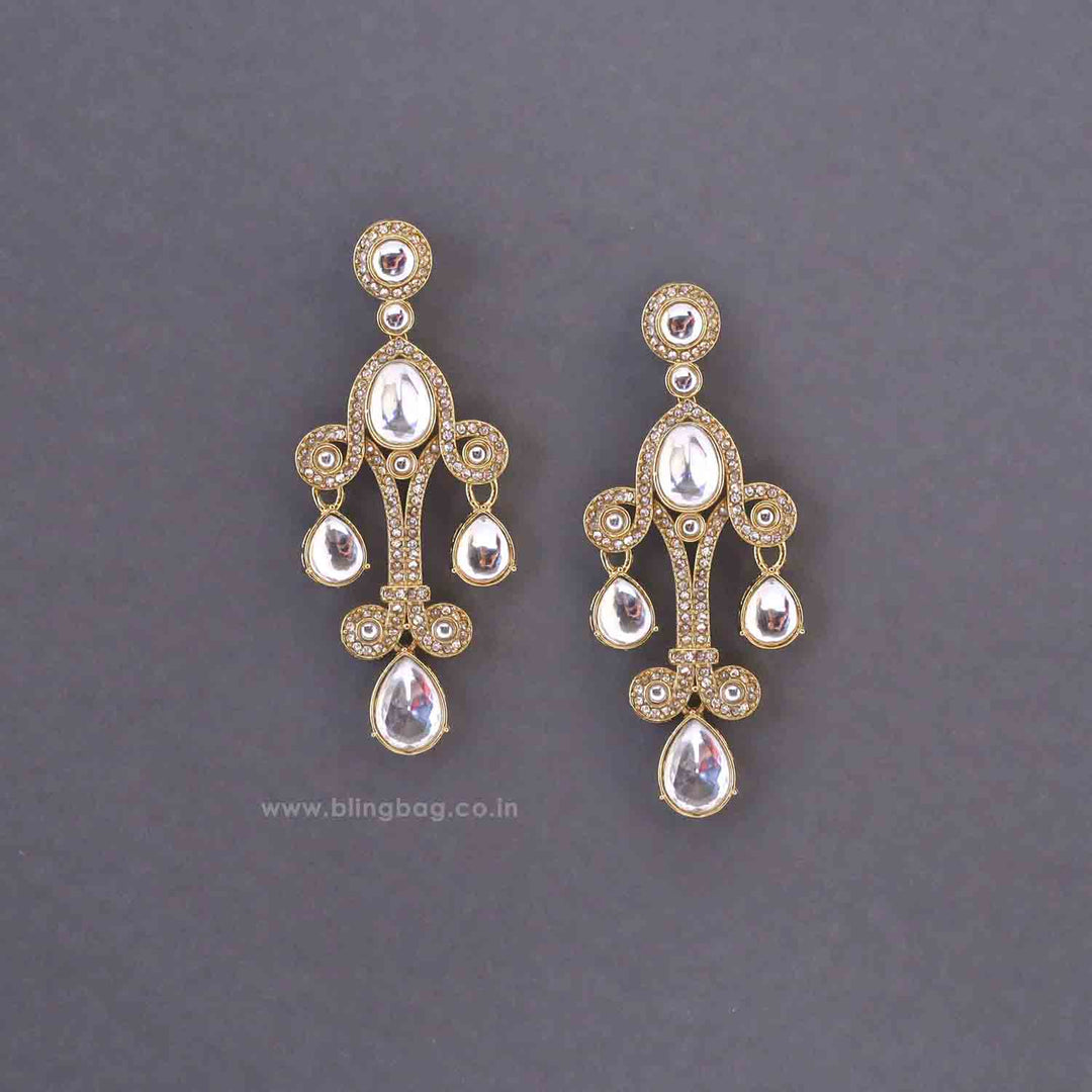 Golden Minal Danglers