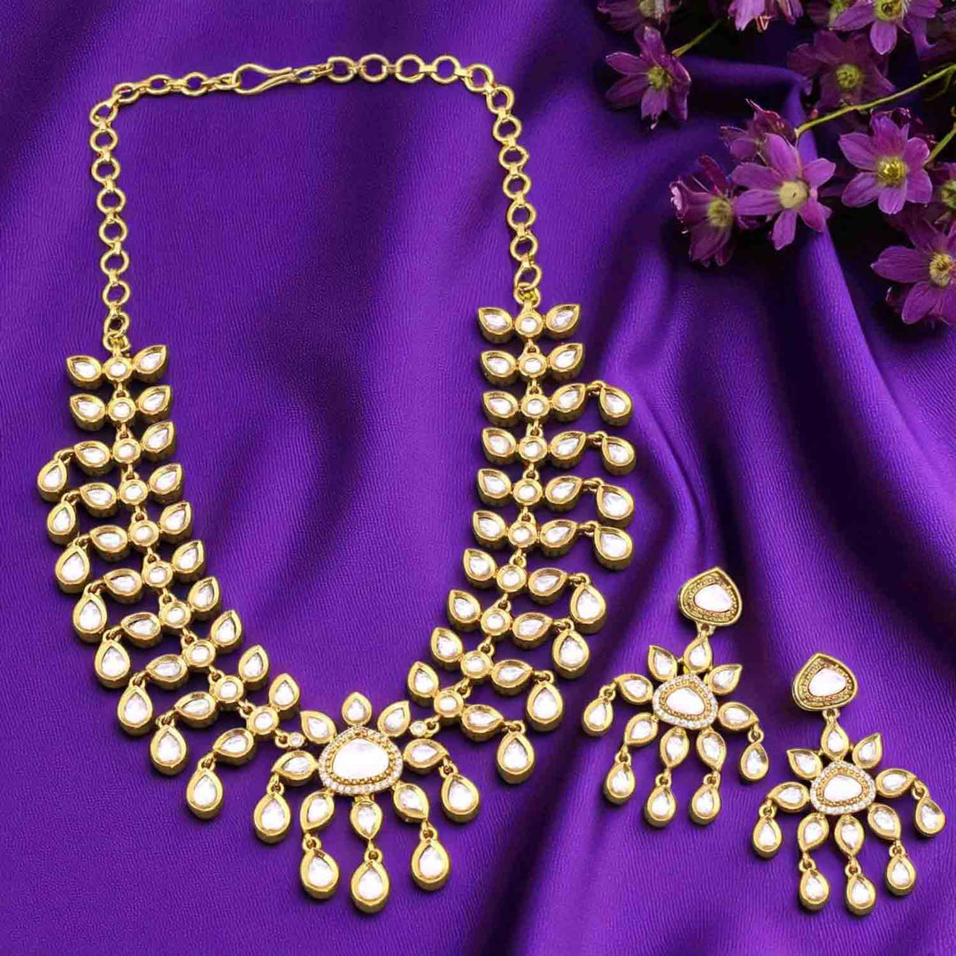 Golden Mirabella Antique Jewellery Set - New Arrival