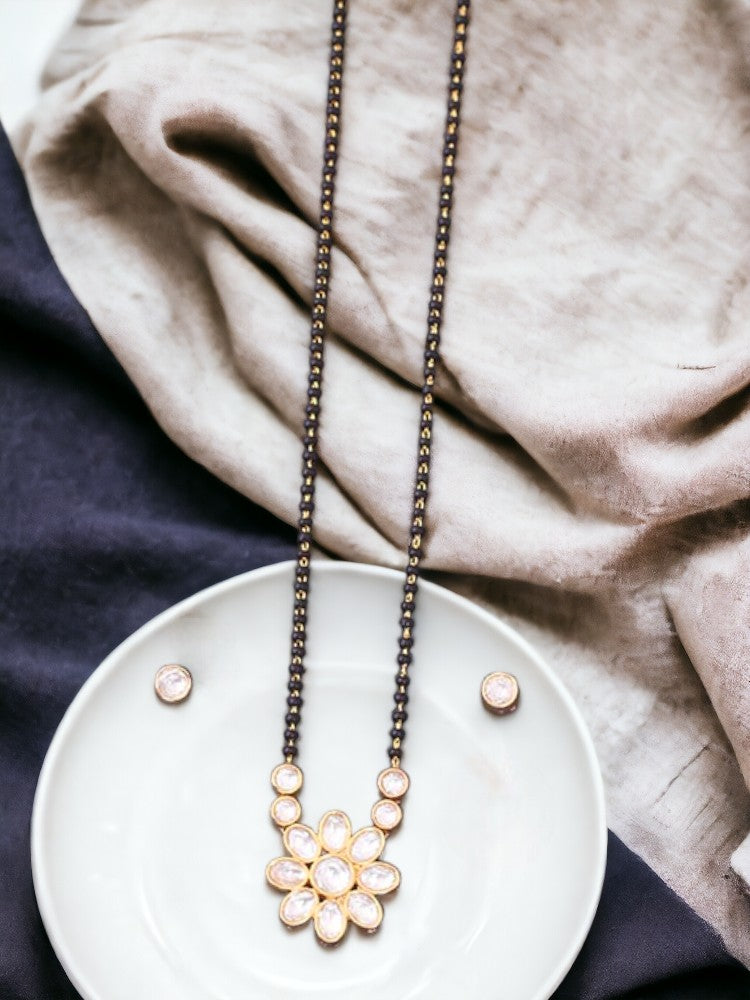 Golden Mireya Mangalsutra Set