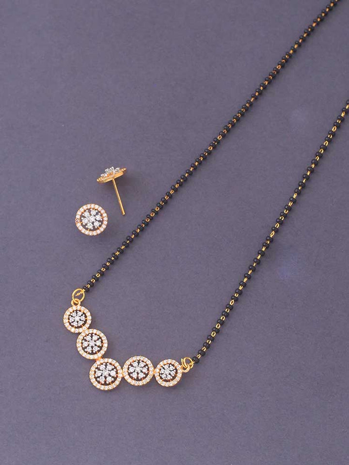 Golden Mithali Mangalsutra Set