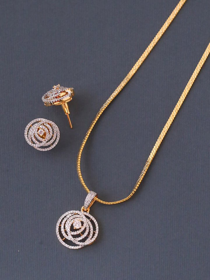 Golden Molly Pendant Set