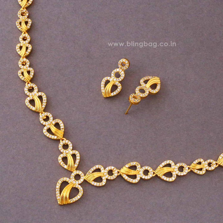 Golden Naara Antique Jewellery Set- New Arrival