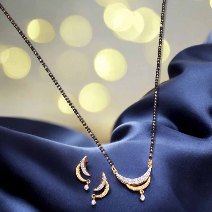 Golden Nacci Mangalsutra Set