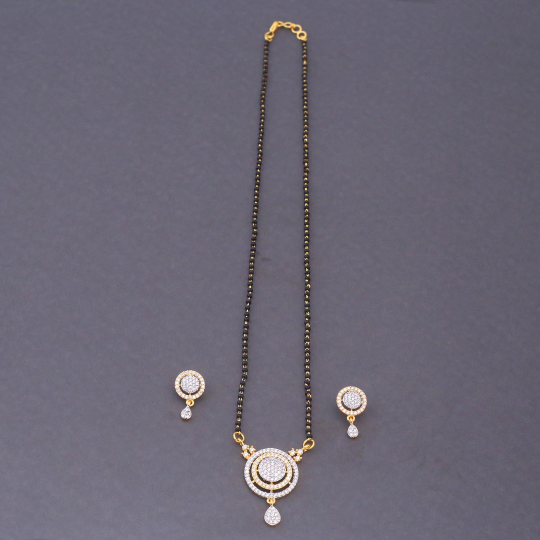 Golden Naomi Mangalsutra Set