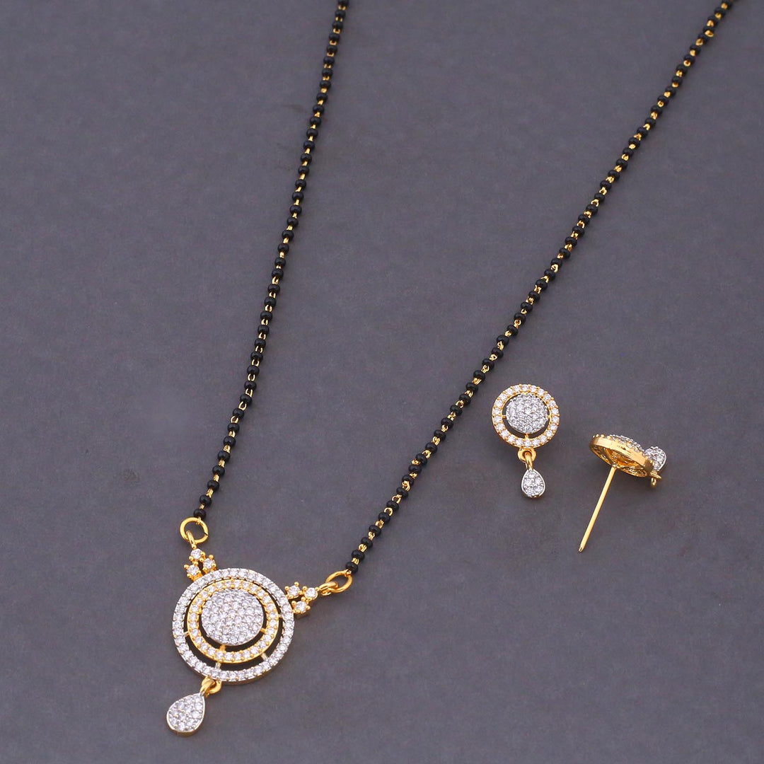 Golden Naomi Mangalsutra Set