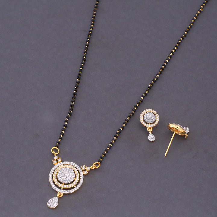 Golden Naomi Mangalsutra Set