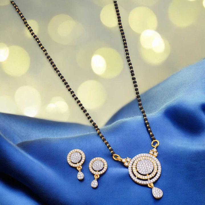 Golden Naomi Mangalsutra Set