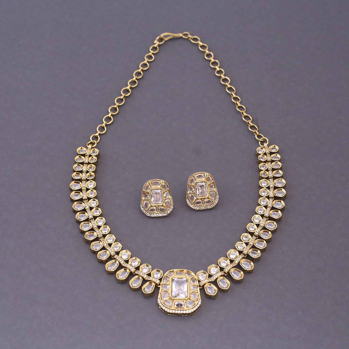 Golden Naria Victorian Jewellery Set - New Arrival