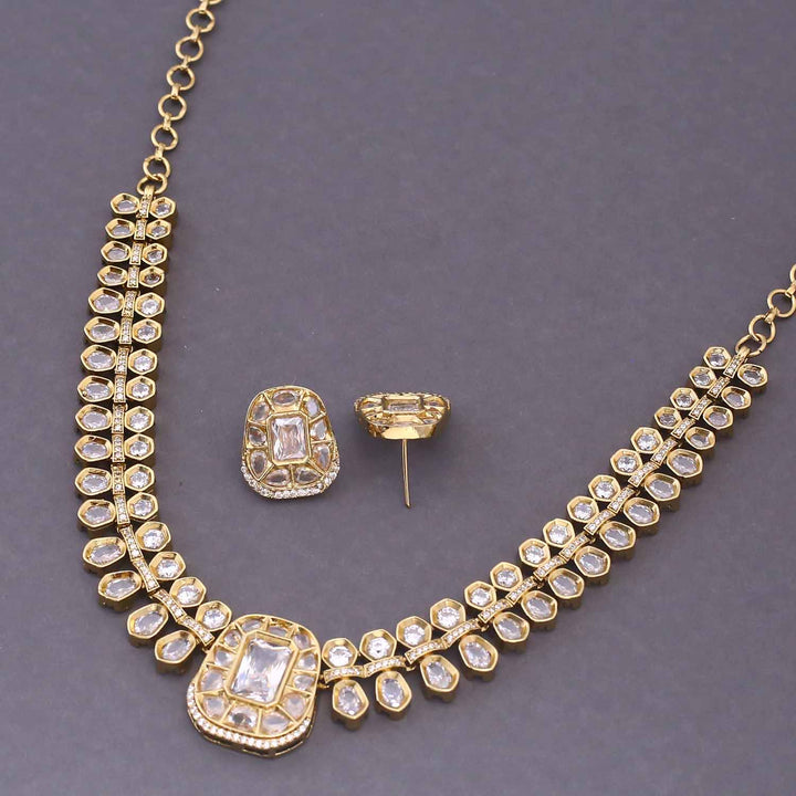 Golden Naria Victorian Jewellery Set - New Arrival