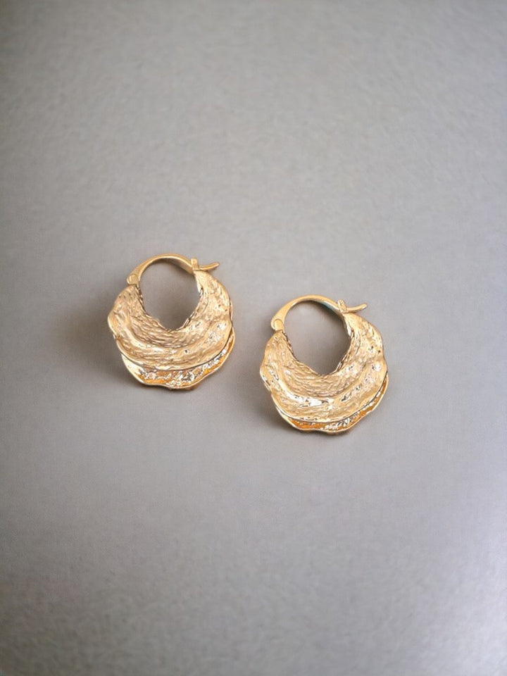 Golden Navi Hoops