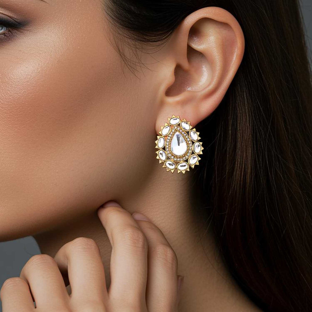 Golden Nishuja Studs