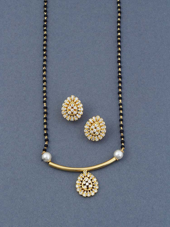 Golden Noemi Mangalsutra Set