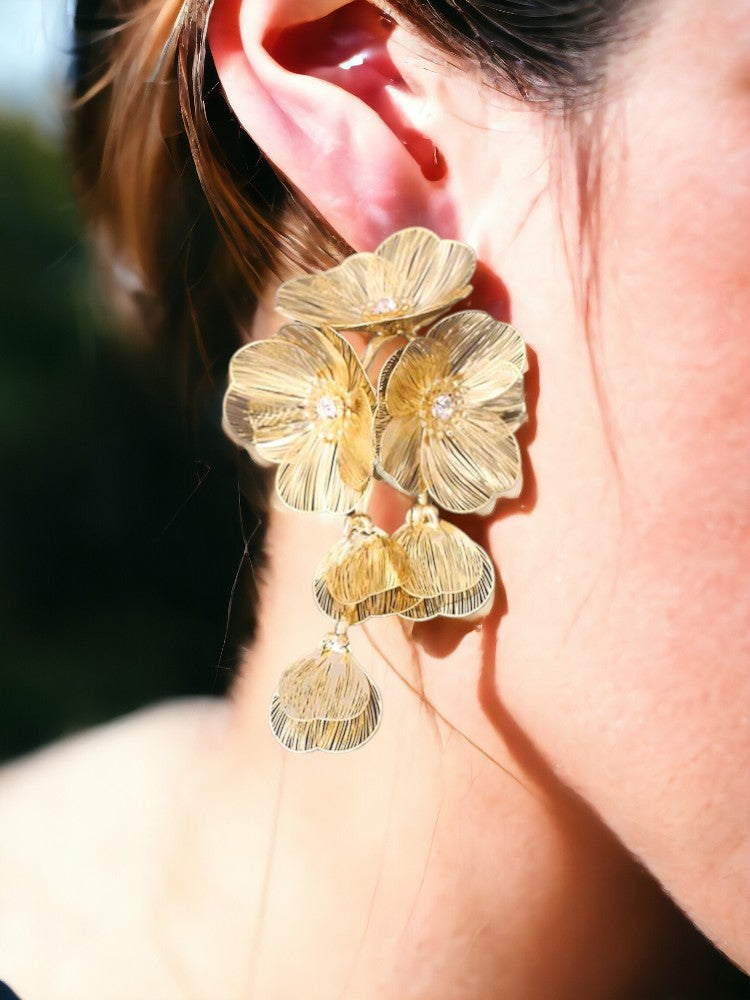 Golden Norali Danglers