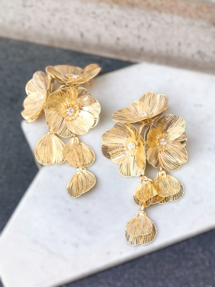 Golden Norali Danglers