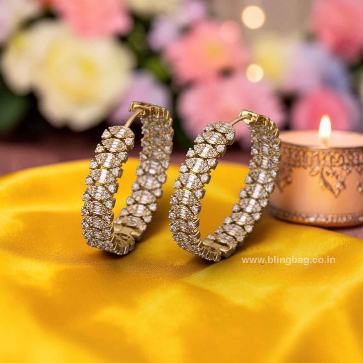 Golden Octiea Victorian Hoops