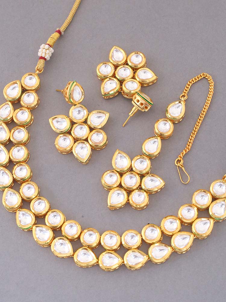 Golden Odette Jewellery Set