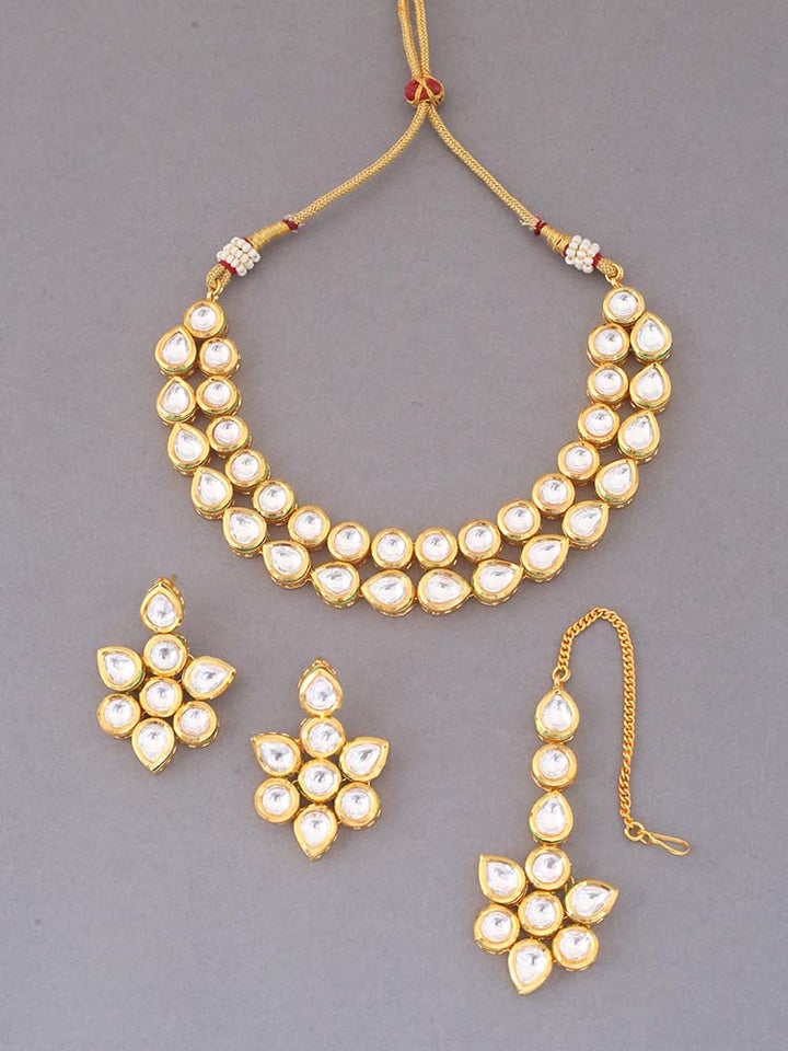 Golden Odette Jewellery Set