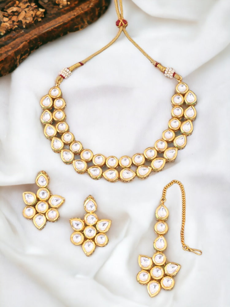Golden Odette Jewellery Set
