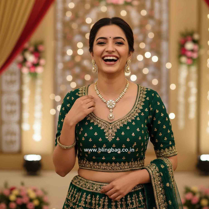 Golden Olisse Victorian Jewellery Set - New Arrival