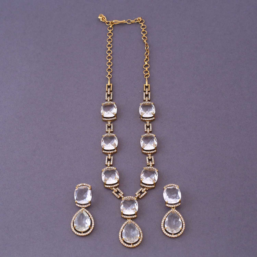 Golden Oriana Victorian Jewellery Set- New Arrival