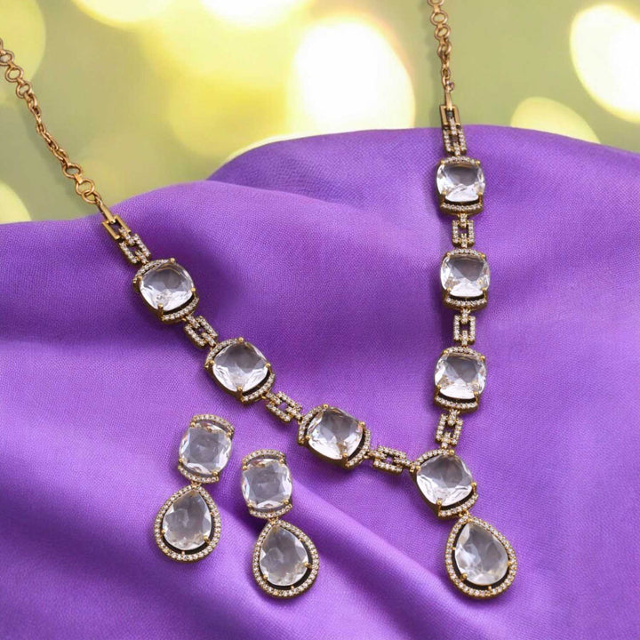 Golden Oriana Victorian Jewellery Set- New Arrival