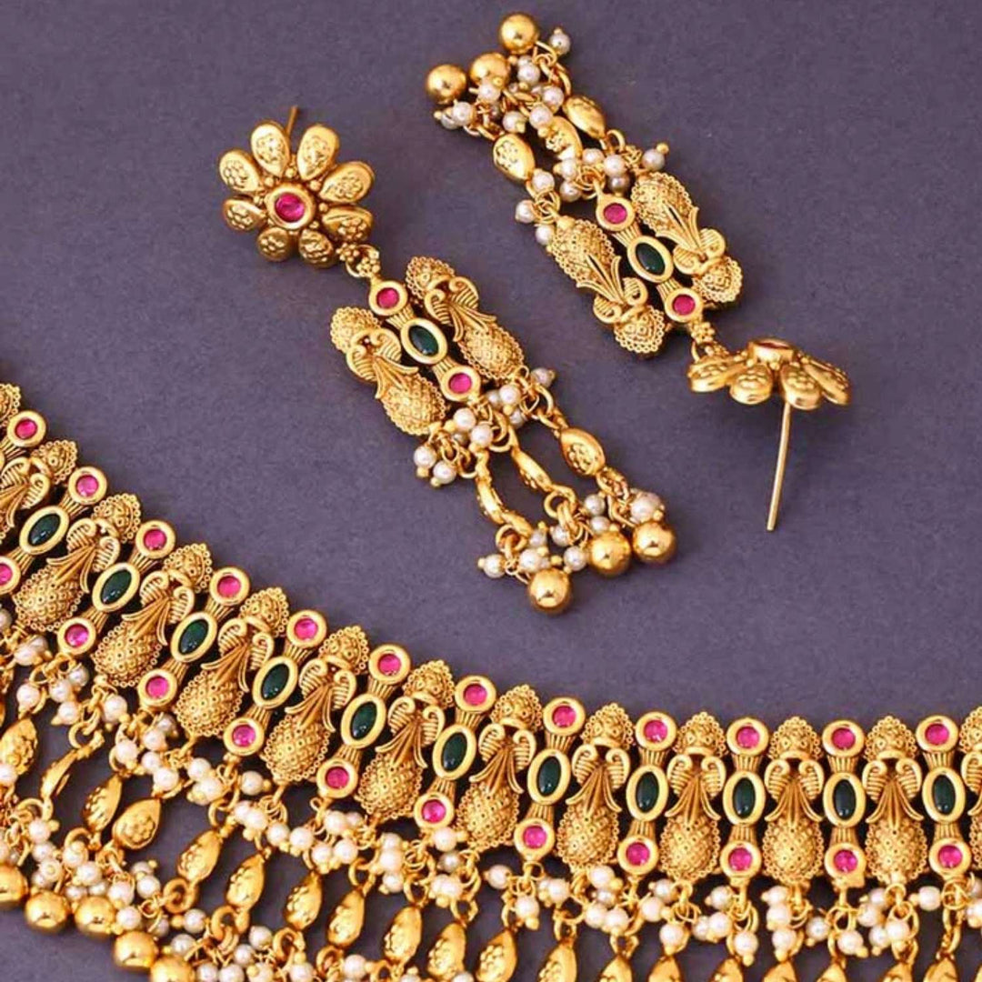 Collection Padmavati Jewellery Tanishq Necklace Set Tanishq