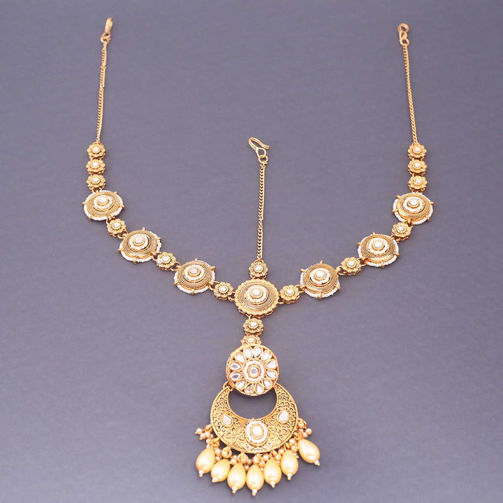 Golden Pavitra Bridal Jewellery Set