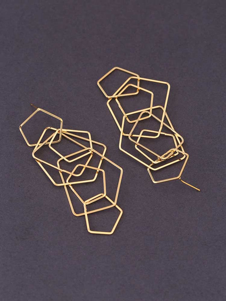 Golden Perenlus Danglers