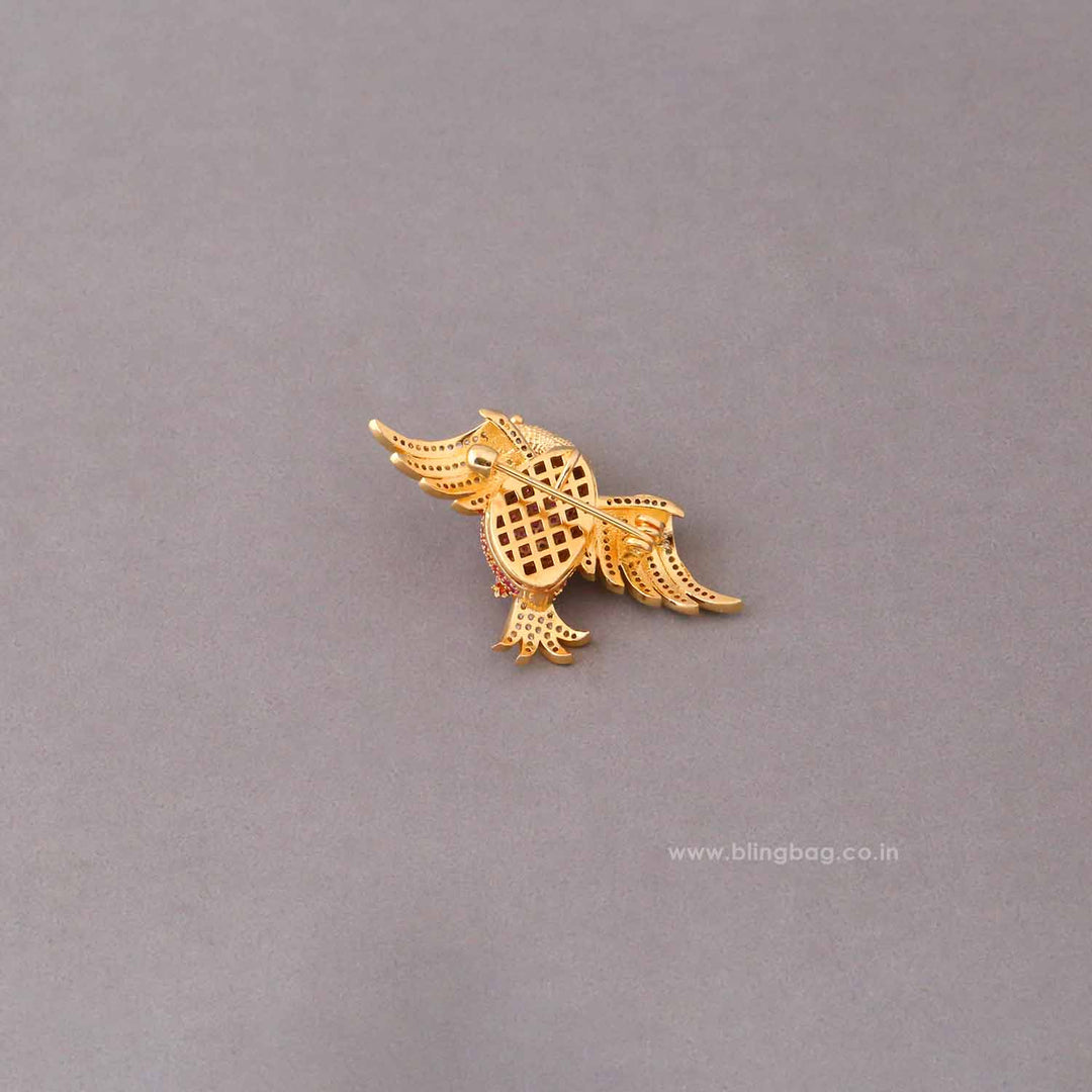 Golden  Phoneix Brooch