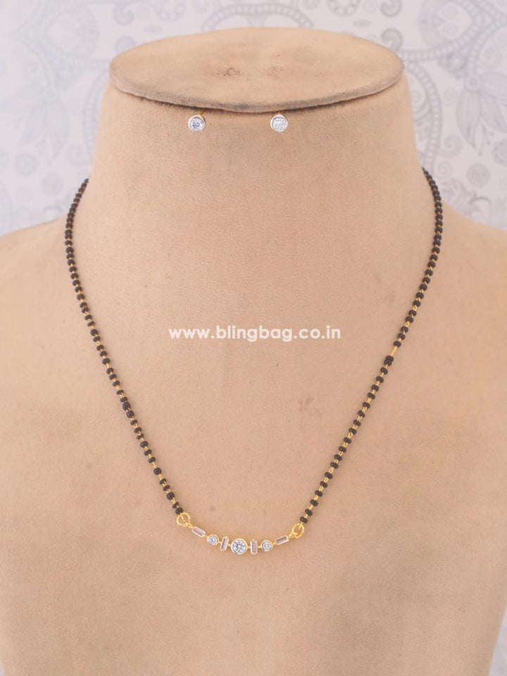 Golden Polissena Mangalsutra Set