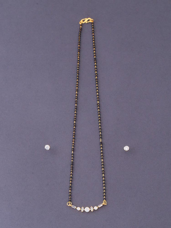 Golden Polissena Mangalsutra Set